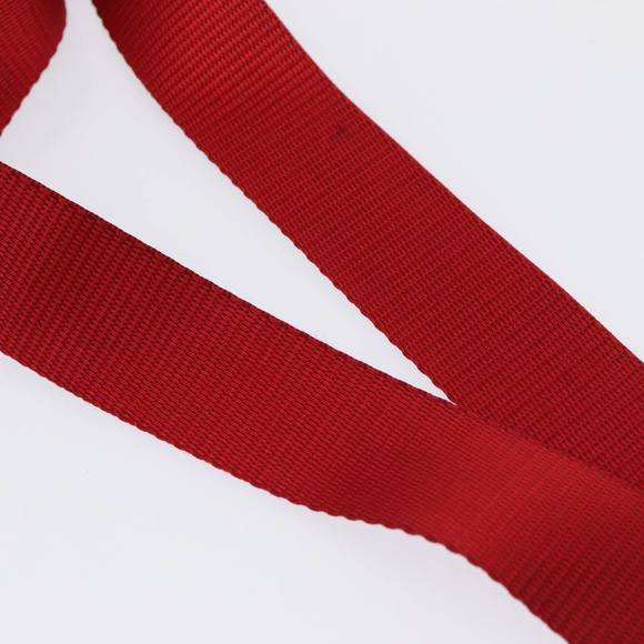 PRADA Shoulder Bag Nylon Red Auth 83691 - Picture 8 of 16